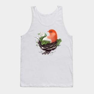 Magnificent Cuckoo in Nest Tank Top